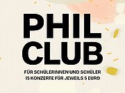 Konzertplakat "Phil Club"